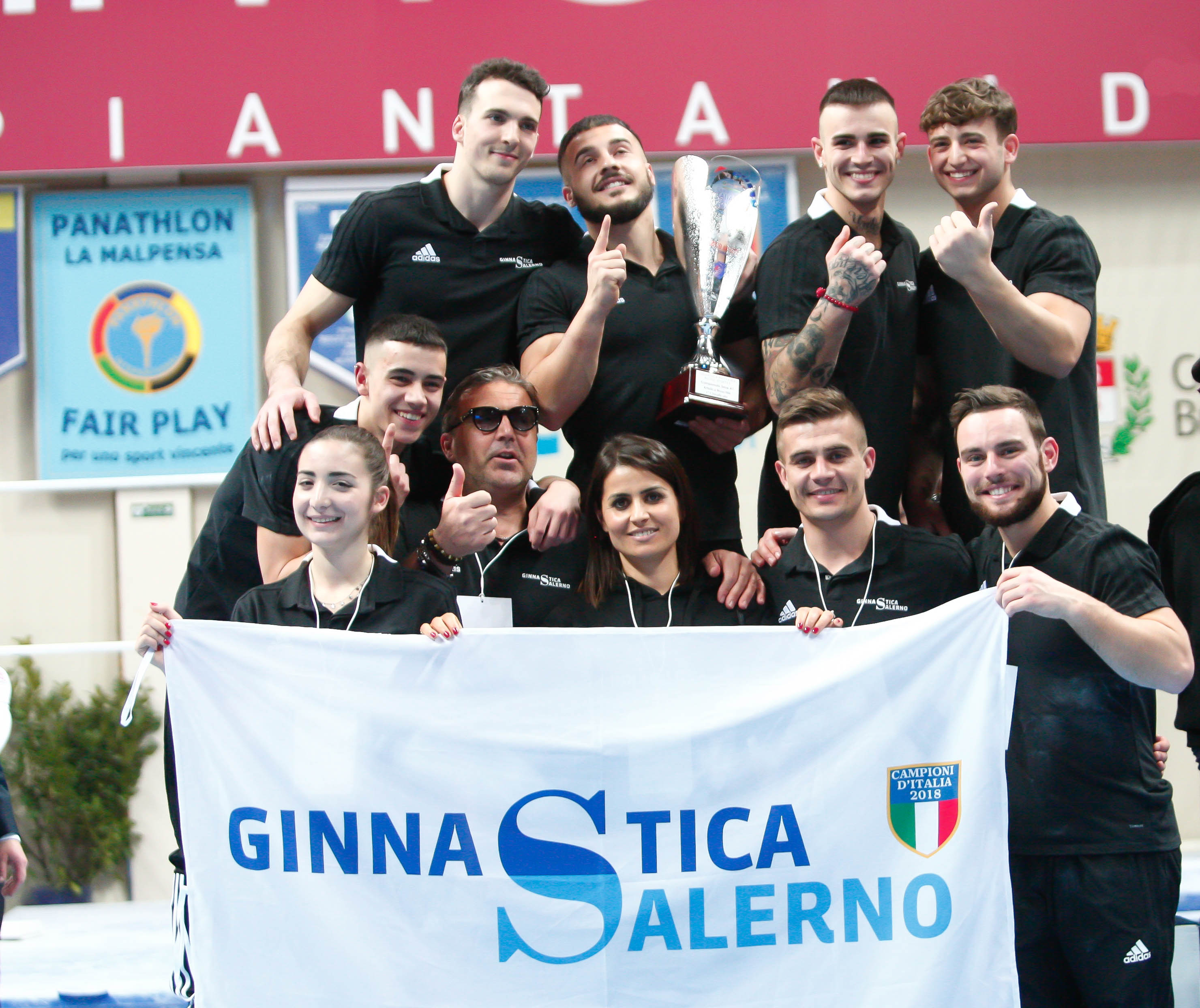 Ginnastica Salerno trionfa nella prima prova del Campionato Italiano di Ginnastica Artistica. 1
