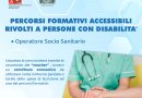 Percorsi Formativi Accessibili rivolto a persone con disabilità